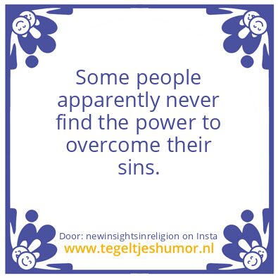 Tegeltje: Some people..