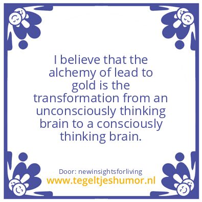 Tegeltje: the alchemy of lead to gold