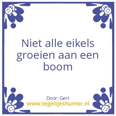 Tegeltje: Mensheid