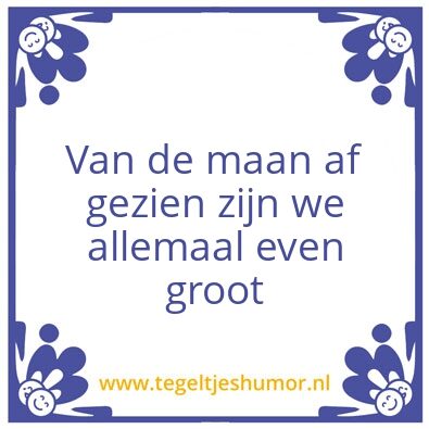 Tegeltje: tegel