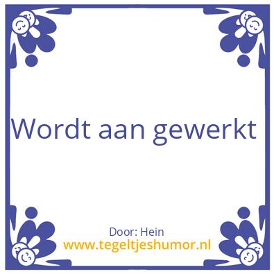 Tegeltje: A. Vd Groep en zn