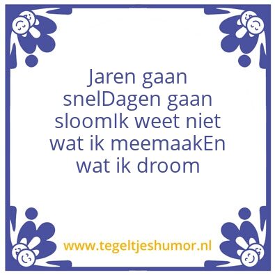 Tegeltje: PoÃ«tisch hedich5