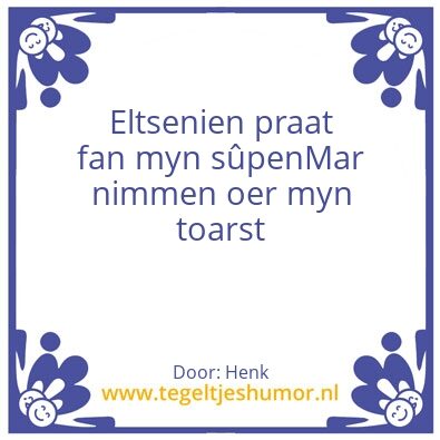 Tegeltje: Henk