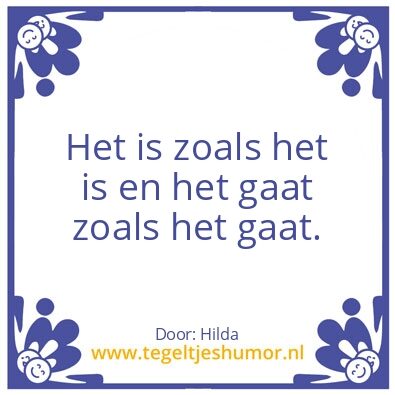 Tegeltje: Hilda