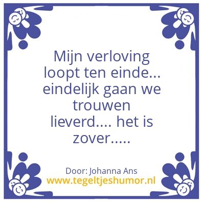 Tegeltje: Eindelijk