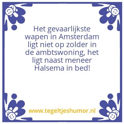 Tegeltje: Femke