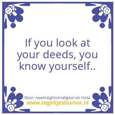 Tegeltje: A Prideful HUMAN.