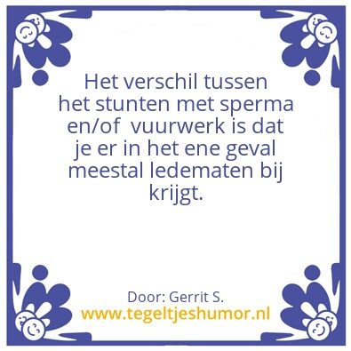 Tegeltje: Ik ben Gerrit.
