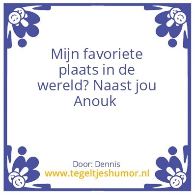 Tegeltje: Samen met jou