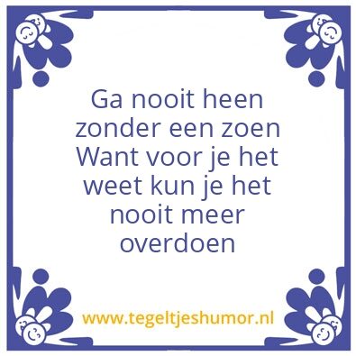 Tegeltje: Liefde
