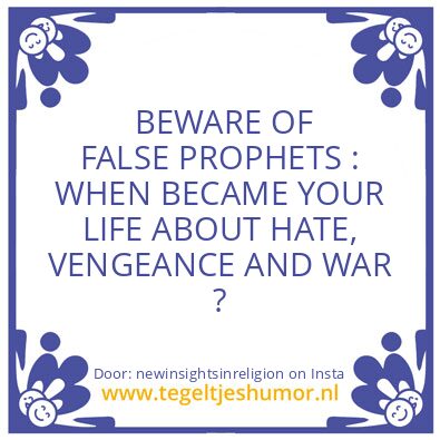 Tegeltje: TRUTH IS THE BASE OF CREATION.