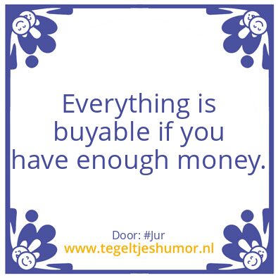 Tegeltje: funny Shit