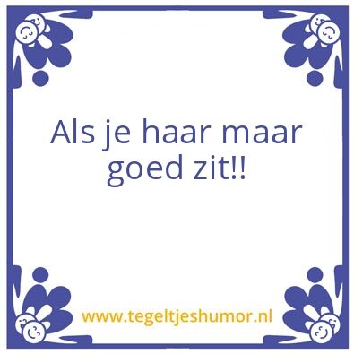 Tegeltje: Blondie