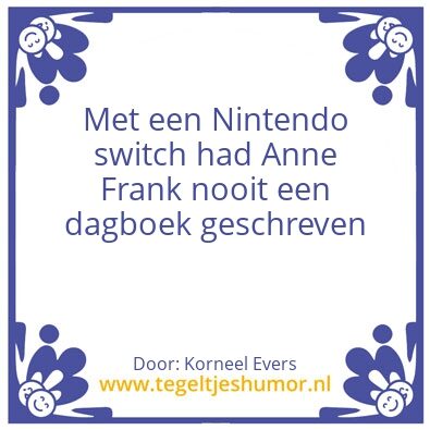 Tegeltje: Nintendo