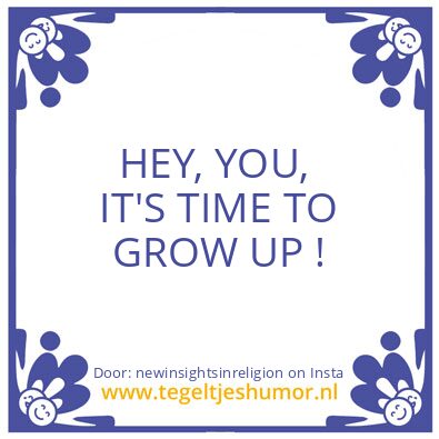 Tegeltje: HEY, YOU !