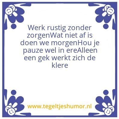 Tegeltje: naomi