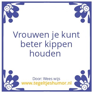 Tegeltje: Levensles man