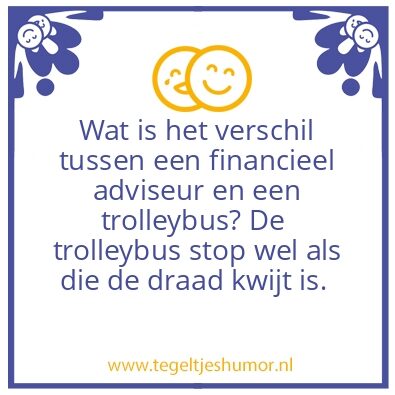 Tegeltje: De draad kwijt