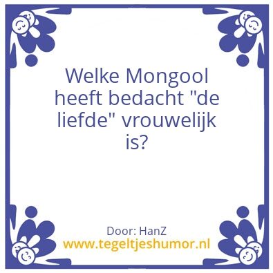 Tegeltje: Liefde