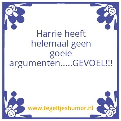 Tegeltje: Gevoel