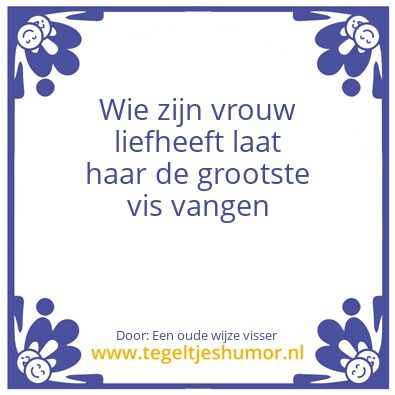 Tegeltje: Visserswijsheid