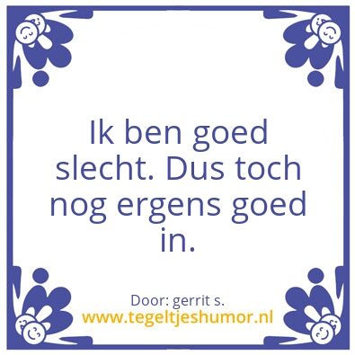 Tegeltje: Ik ben Gerrit