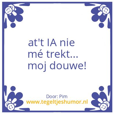 Tegeltje: Alex IA