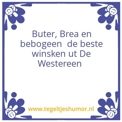Tegeltje: De Westereen