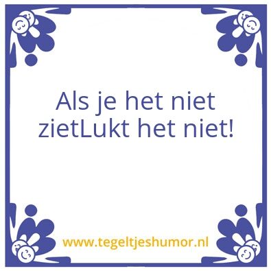 Tegeltje: Puzzelen