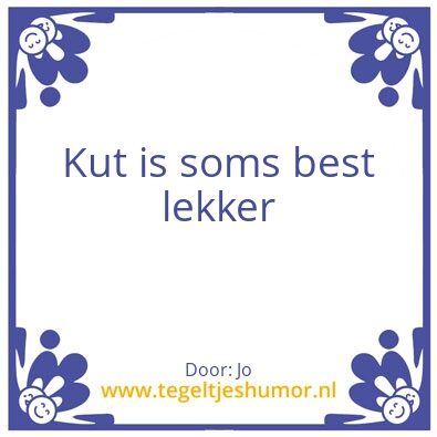Tegeltje: Jo