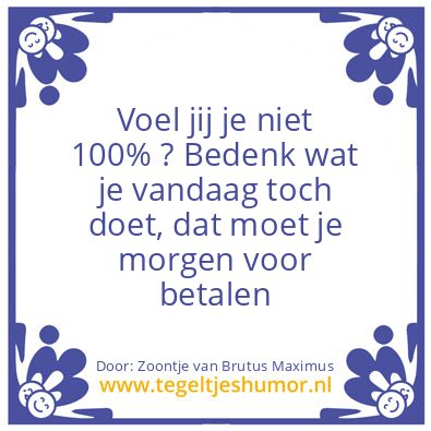 Tegeltje: Betalen betalen