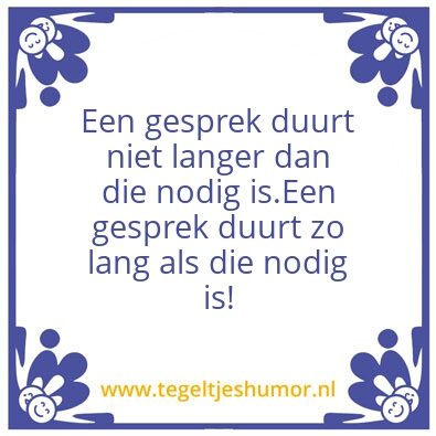 Tegeltje: Jurgens wijsheden