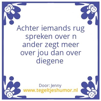 Tegeltje: Haat