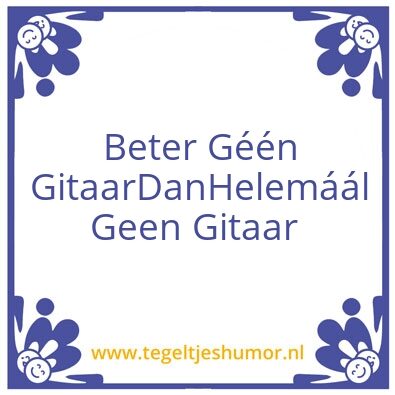 Tegeltje: Oekel