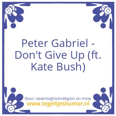 Tegeltje: The Past ?