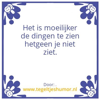 Tegeltje: .