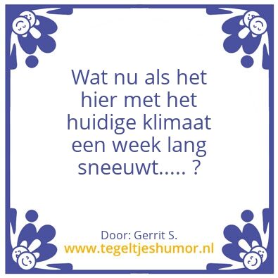 Tegeltje: Ik ben Gerrit.