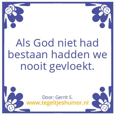Tegeltje: Ik ben Gerrit.