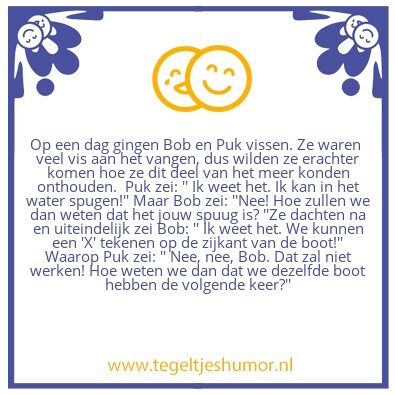 Tegeltje: Vissen