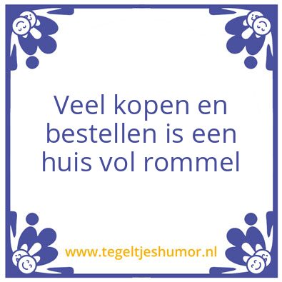 Tegeltje: Online enzo