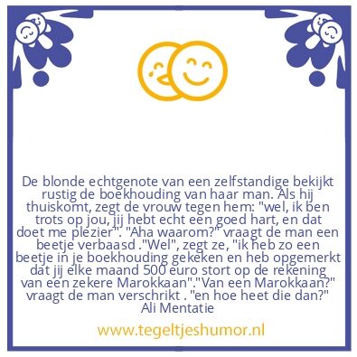 Tegeltje: Boekhouding