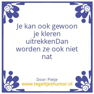 Tegeltje: Klaas