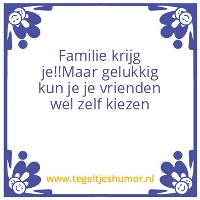 Tegeltje: Keuzes