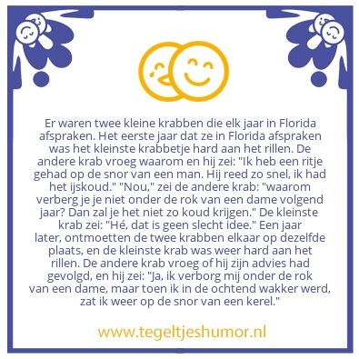 Tegeltje: Twee krabben