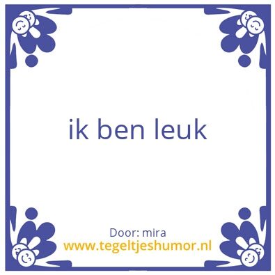 Tegeltje: jetemira