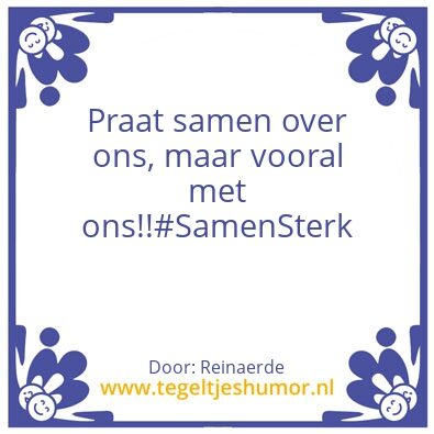 Tegeltje: Wijsheid!