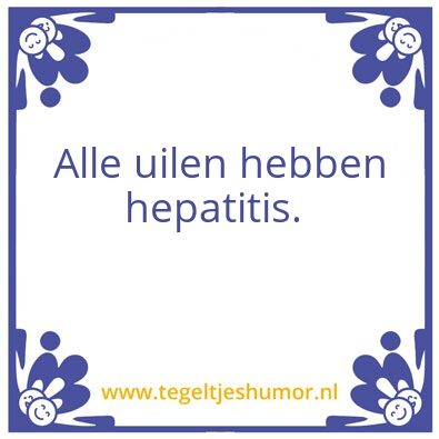Tegeltje: Uilen