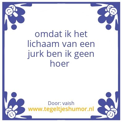 Tegeltje: vaish