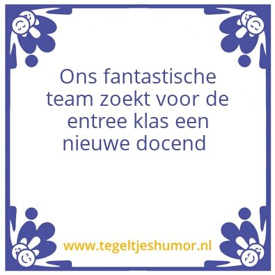 Tegeltje: End