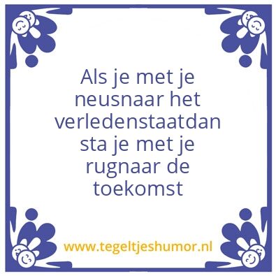 Tegeltje: Neus